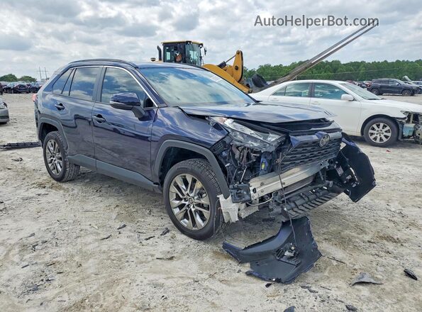 2T3C1RFV0LC042249 2020 TOYOTA RAV4 Blue Przód prawy