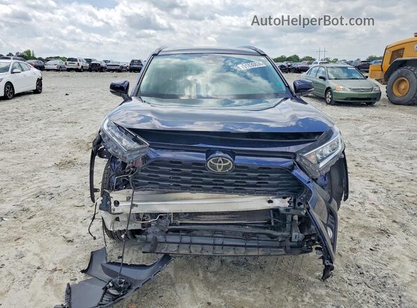 2T3C1RFV0LC042249 2020 TOYOTA RAV4 Blue Widok z przodu