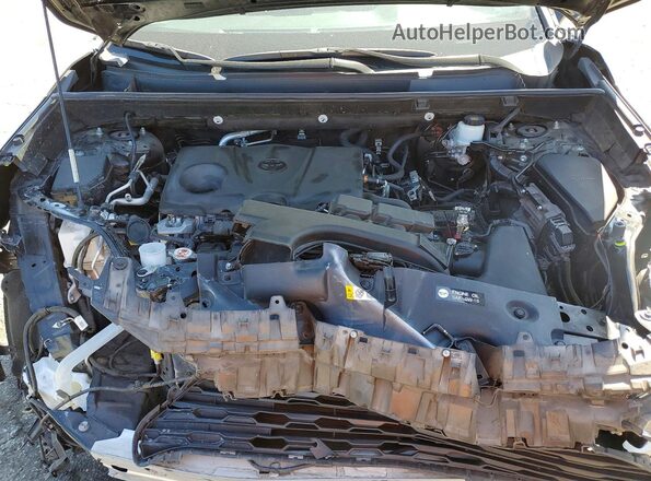 2T3C1RFV0MC125973 2021 TOYOTA RAV4 Black Widok komory silnika