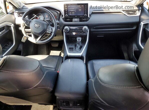 2T3C1RFV0MC125973 2021 TOYOTA RAV4 Black Widok deski rozdzielczej