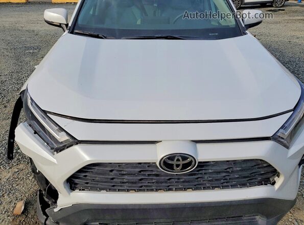 2T3C1RFV0SW401242 2025 TOYOTA RAV4 White უკანა სალონის ხედი