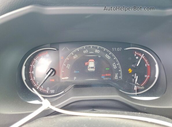 2T3C1RFV1RW331289 2024 TOYOTA RAV4 White ხელსაწყოთა პანელის ხედი