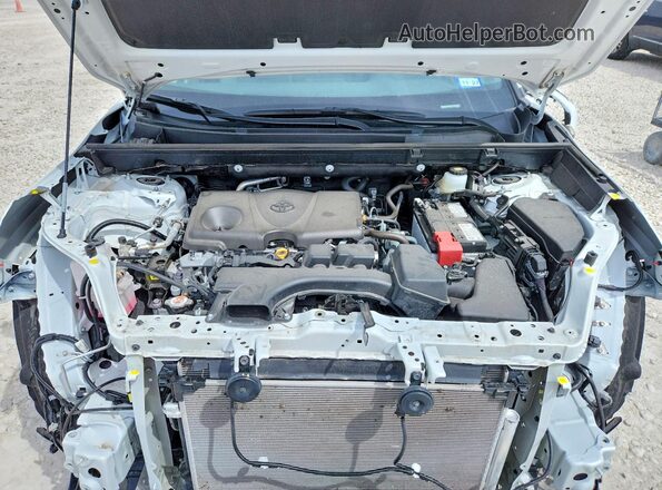 2T3C1RFV1SW434993 2025 TOYOTA RAV4 White Engine compartment view