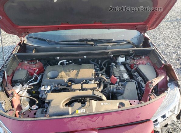 2T3C1RFV4MW138613 2021 TOYOTA RAV4 Red Սալոնի հետևի տեսք