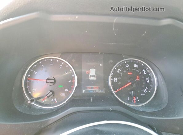 2T3C1RFV4MW138613 2021 TOYOTA RAV4 Red Սարքավորումների վահանակի տեսք