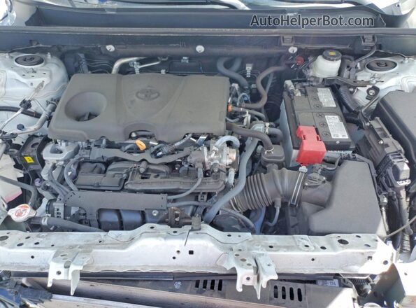 2T3C1RFV5RW359421 2024 TOYOTA RAV4 White ძრავის განყოფილების ხედი