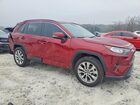 2020 Toyota Rav4 Xle Premium Red vin: 2T3C1RFV6LC064742