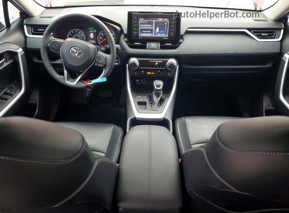 2T3C1RFV6LC064742 2020 TOYOTA RAV4 Red Dashboard view