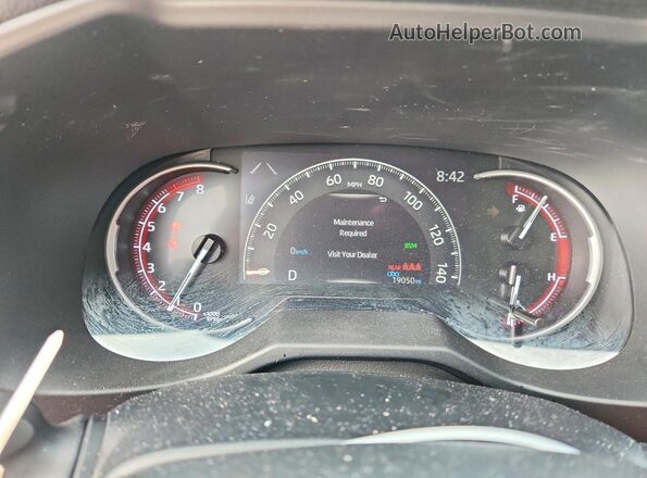 2T3C1RFV7PW280653 2023 TOYOTA LE Белый Вид щитка приборов