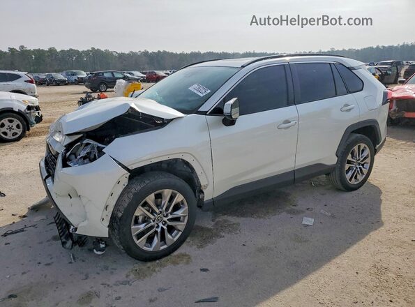 2T3C1RFV8MW148223 2021 TOYOTA RAV4 Белый Передняя левая четверть