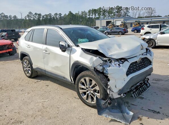 2T3C1RFV8MW148223 2021 TOYOTA RAV4 Белый Передняя правая четверть