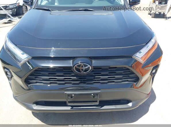 2T3C1RFVXSW421160 2025 TOYOTA RAV4 Black Widok zestawu wskaźników