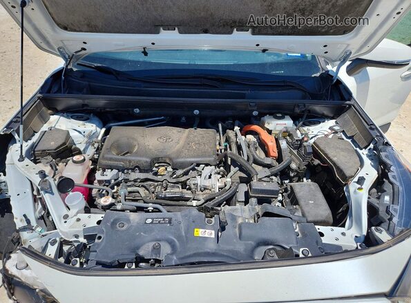 2T3D6RFV8MW025883 2021 TOYOTA RAV4 White Widok komory silnika