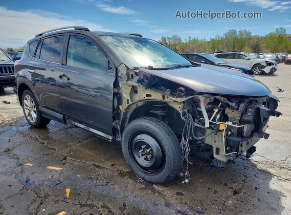 2T3DFREV0GW419173 2016 TOYOTA RAV4 Серый Передняя правая четверть