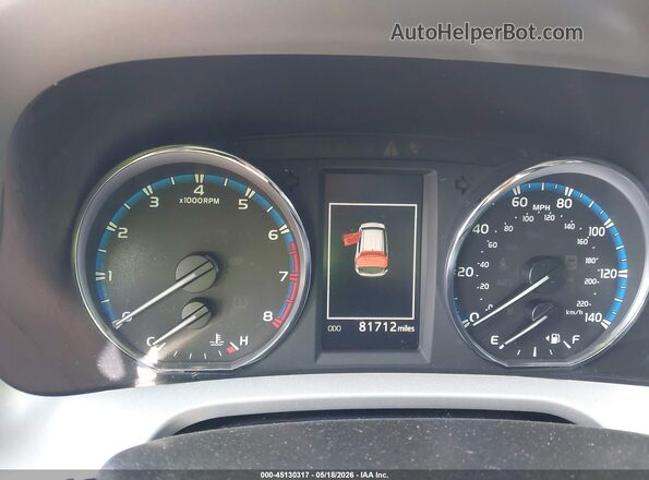 2T3DFREV0GW507334 2016 TOYOTA RAV4 Серебряный Вид задних сидений