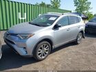 2016 Toyota Rav4 Limited Серебряный vin: 2T3DFREV0GW507334