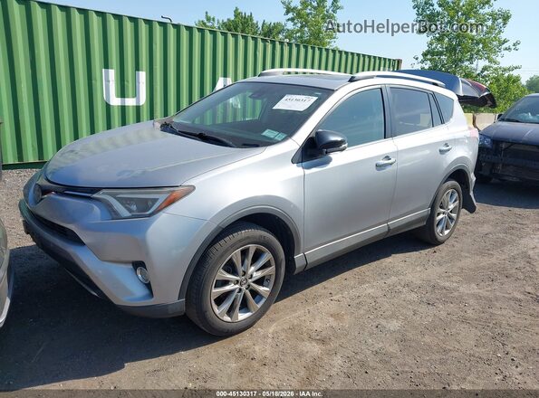 2T3DFREV0GW507334 2016 TOYOTA RAV4 Серебряный Передняя левая четверть
