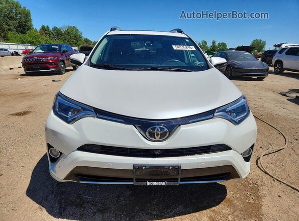 2T3DFREV0HW593696 2017 TOYOTA RAV4 White Widok z przodu