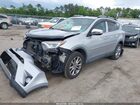 2017 Toyota Rav4 Limited Silver vin: 2T3DFREV0HW595643