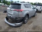 2017 Toyota Rav4 Limited Silver vin: 2T3DFREV0HW595643