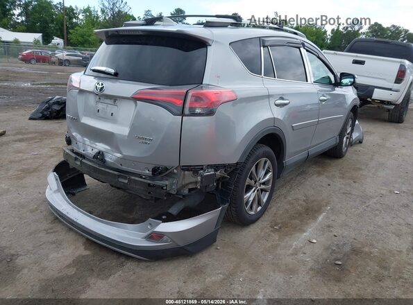 2T3DFREV0HW595643 2017 TOYOTA RAV4 Silver Trasero derecho
