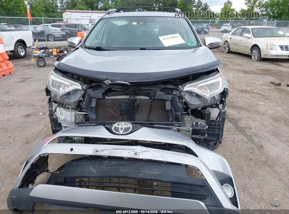2T3DFREV0HW595643 2017 TOYOTA RAV4 Silver Vista del cuadro de instrumentos