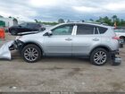 2017 Toyota Rav4 Limited Silver vin: 2T3DFREV0HW595643