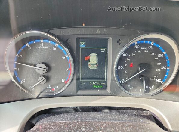 2T3DFREV2GW481979 2016 TOYOTA RAV4 Charcoal ხელსაწყოთა პანელის ხედი