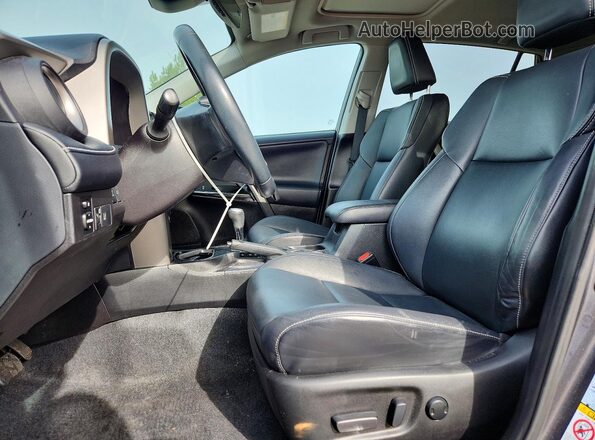 2T3DFREV2GW481979 2016 TOYOTA RAV4 Charcoal წინა სალონის ხედი