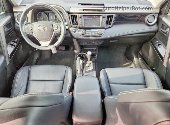 2T3DFREV2GW481979 2016 TOYOTA RAV4 Charcoal წინა პანელის ხედი