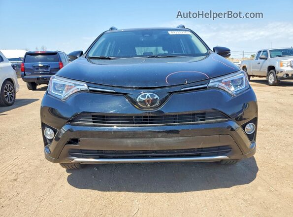 2T3DFREV2HW671671 2017 TOYOTA RAV4 Black Вид спереду