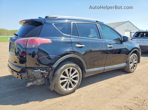 2T3DFREV2HW671671 2017 TOYOTA RAV4 Black Задня права чверть