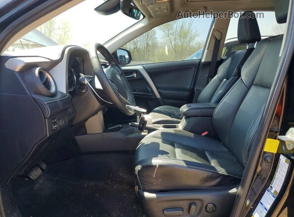 2T3DFREV2HW671671 2017 TOYOTA RAV4 Black Вид салону спереду