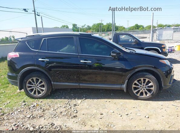 2T3DFREV3JW732662 2018 TOYOTA RAV4 Black Սալոնի հետևի տեսք
