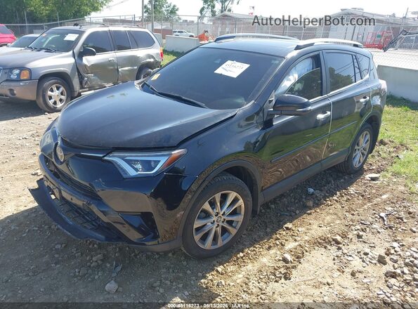 2T3DFREV3JW732662 2018 TOYOTA RAV4 Black Առջևի ձախ երեք քառորդ տեսարան