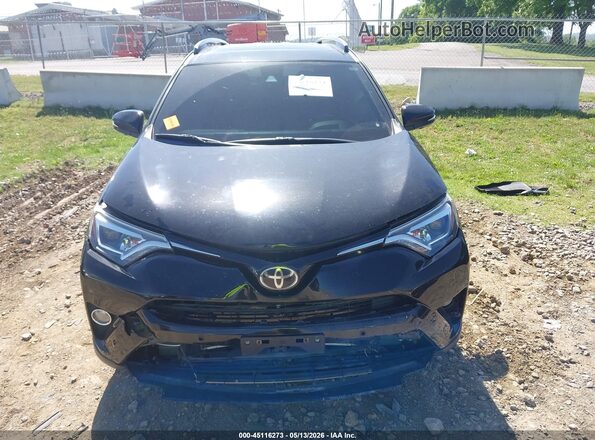 2T3DFREV3JW732662 2018 TOYOTA RAV4 Black Սարքավորումների վահանակի տեսք