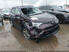 2017 Toyota Rav4 Limited Maroon vin: 2T3DFREV4HW650403