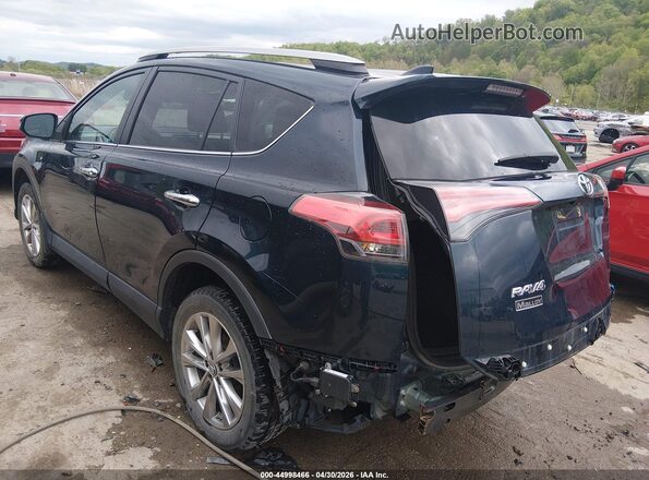2T3DFREV4JW757375 2018 TOYOTA LIMITED Dark Blue Tył lewy