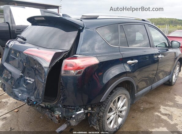 2T3DFREV4JW757375 2018 TOYOTA LIMITED Dark Blue Tył prawy