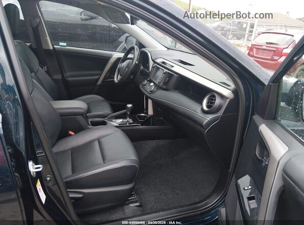 2T3DFREV4JW757375 2018 TOYOTA LIMITED Dark Blue Widok wnętrza z przodu