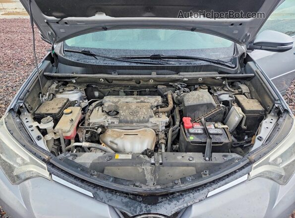 2T3DFREV5JW702899 2018 TOYOTA RAV4 Серебряный Вид подкапотного пространства