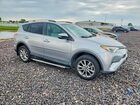 2018 Toyota Rav4 Limited Серебряный vin: 2T3DFREV5JW702899