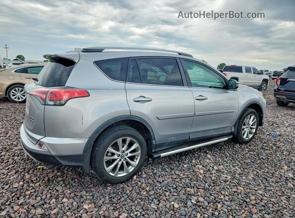 2T3DFREV5JW702899 2018 TOYOTA RAV4 Серебряный Задняя правая четверть