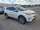 2017 Toyota Rav4 Limited White vin: 2T3DFREV7HW607707