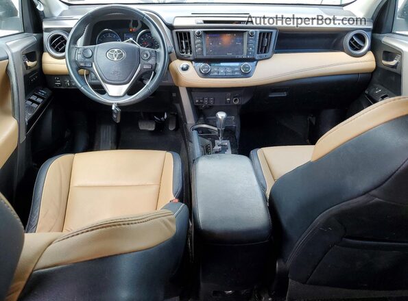 2T3DFREV7HW607707 2017 TOYOTA LIMITED White Widok deski rozdzielczej