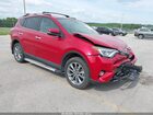 2017 Toyota Rav4 Limited Red vin: 2T3DFREV7HW635622