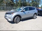 2018 Toyota Rav4 Limited Серебряный vin: 2T3DFREV7JW732230