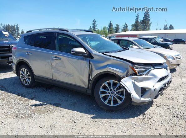 2T3DFREV7JW732230 2018 TOYOTA LIMITED Серебряный Передняя правая четверть