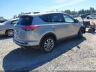 2018 Toyota Rav4 Limited Серебряный vin: 2T3DFREV7JW732230