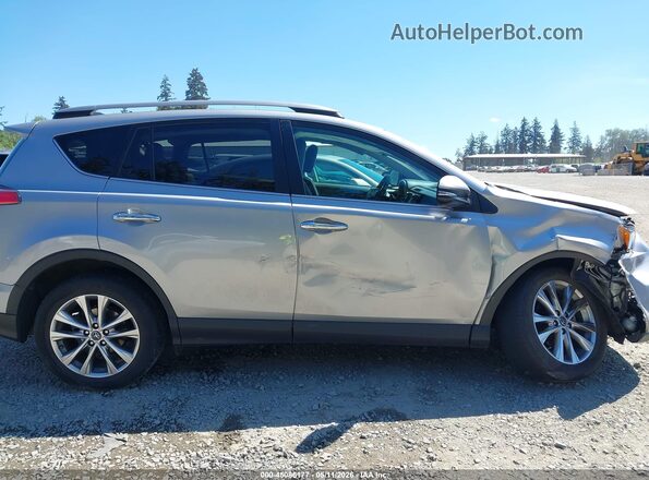 2T3DFREV7JW732230 2018 TOYOTA LIMITED Серебряный Вид задней части салона
